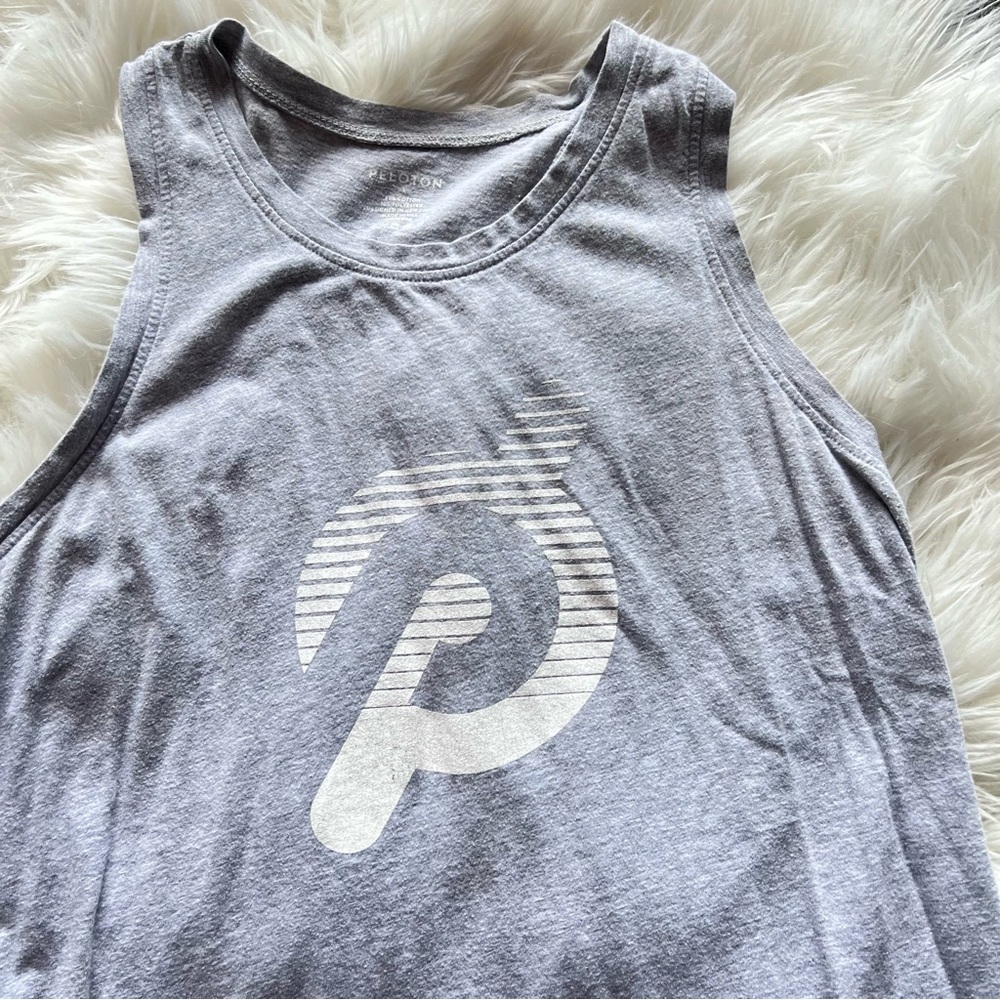 Gray Peloton Tank Top